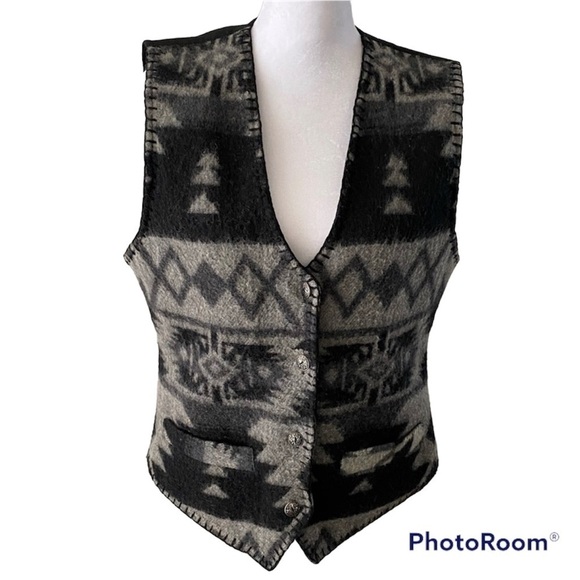RARE Vintage Wool Erika Vest Size S - Picture 1 of 5